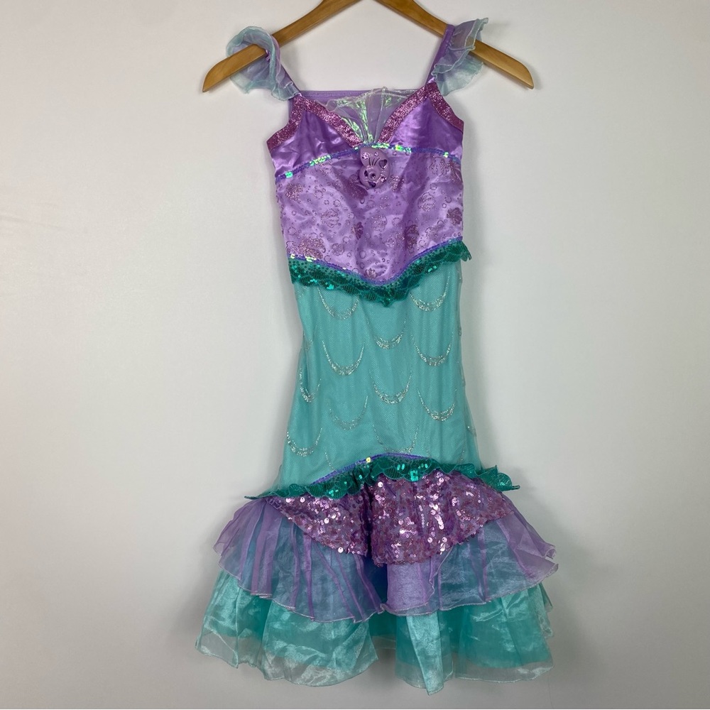 Disney parks little mermaid costume dress 5/6